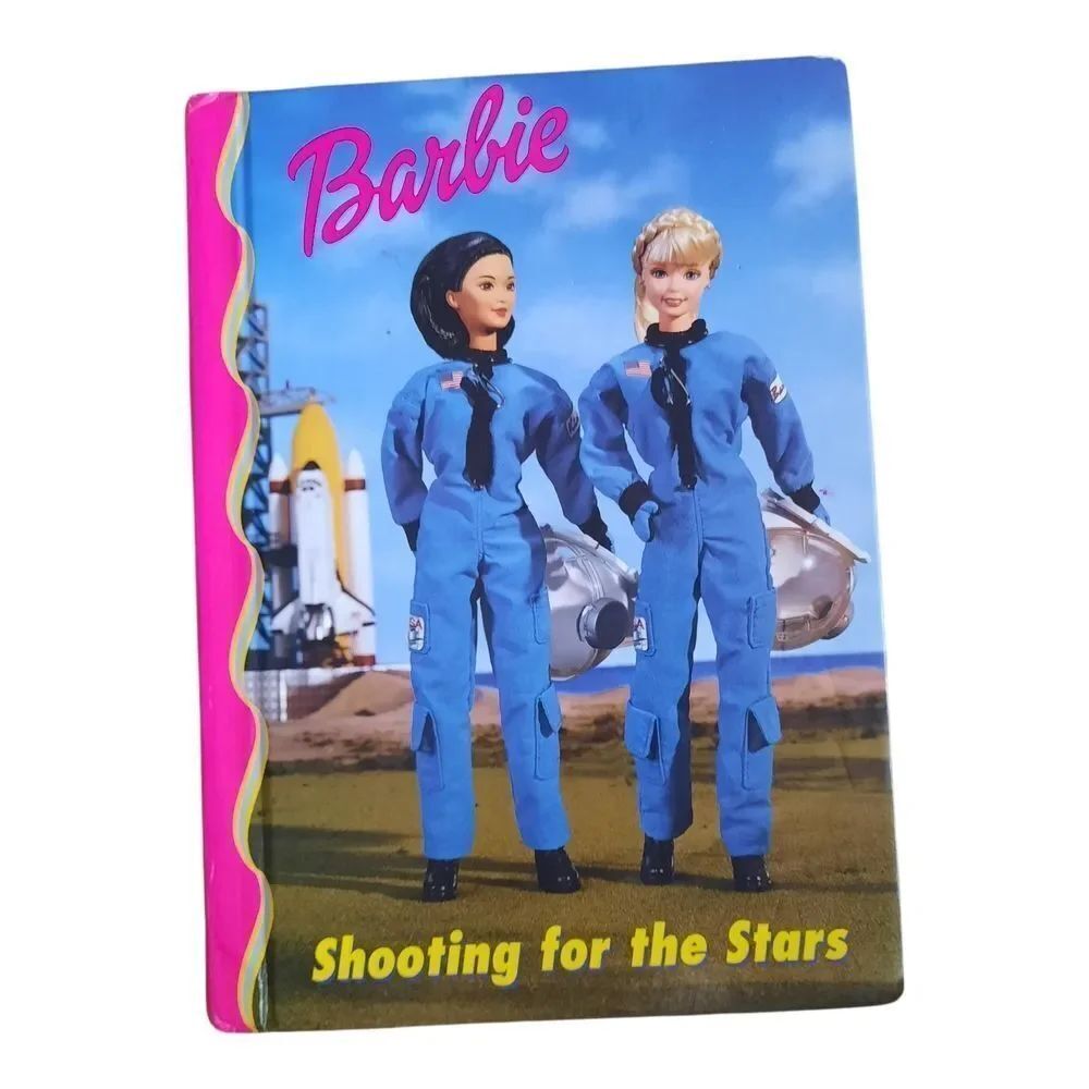 Barbie Space Mission Storybook with Pink and Blue Highlights